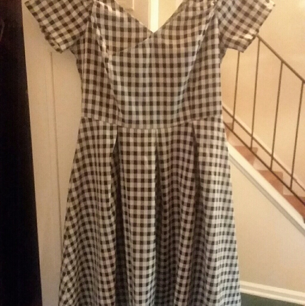 Plaid dress